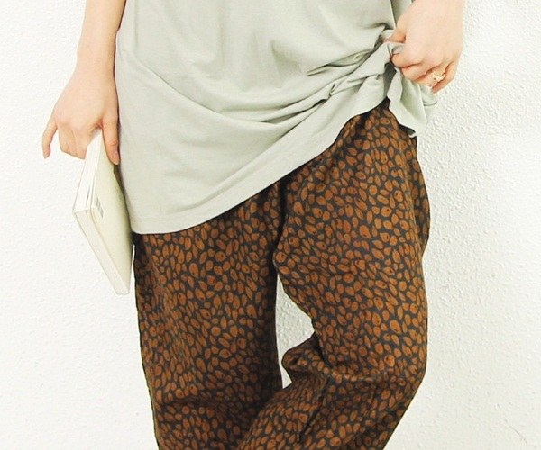 Sale - leaves pants relaxed 2Color 52000 -> 29800