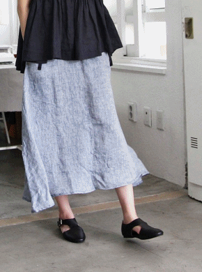 Linen Babo Skirt -2Color