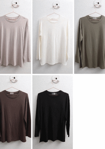 Round Tee-5Color