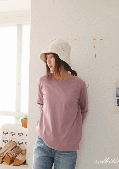 Sweet Cotton Tee-4Color