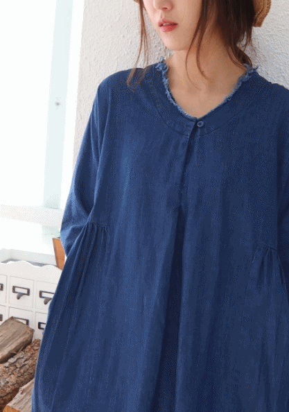 Fabric Pushing Dress-3Color