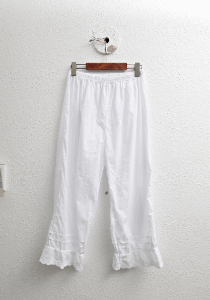 Pintuck pants-2Color