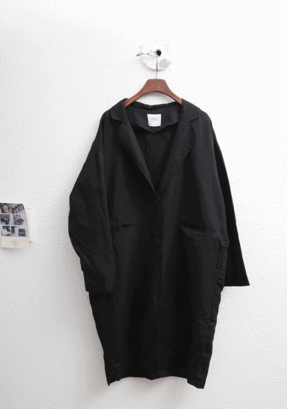 홑 Linen Long Jacket-4 Color