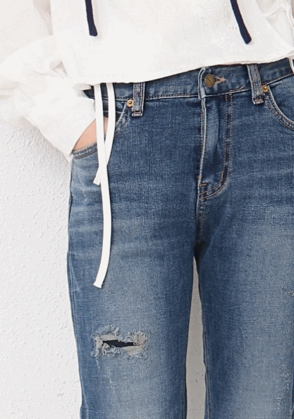 Latex Span Soft Jeans