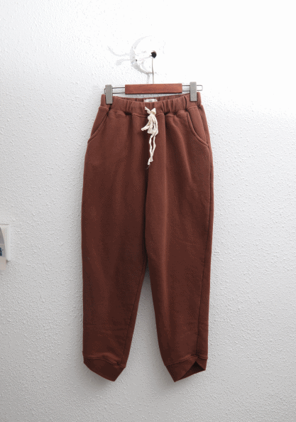 Raised Cotton Shibori Cross Pants-4Color