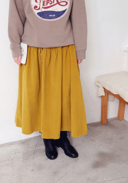 Sail-Vivid Golden Skirt-Purple 49300-->37300