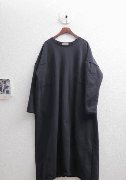 Raised Cotton Stone Dress -2Color