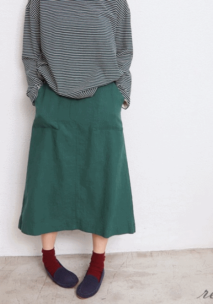 Simple Skirt-3Color