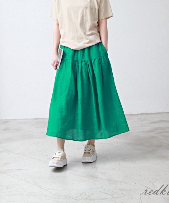 Verona Linen Skirt - 6Color