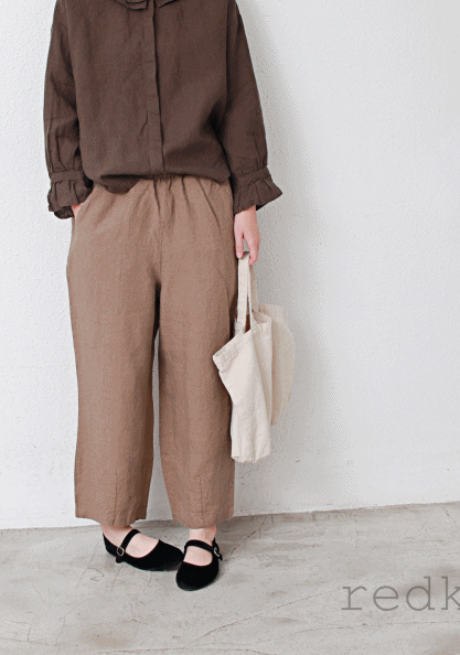 Autumn Linen Pants - 3Color