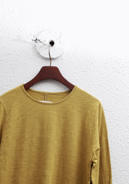 Layered Round Tee - 10Color