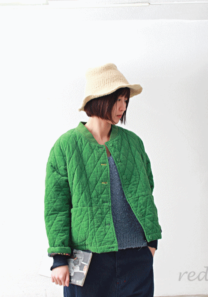 Sale-Quilted Jacket-Green 115900--->84800
