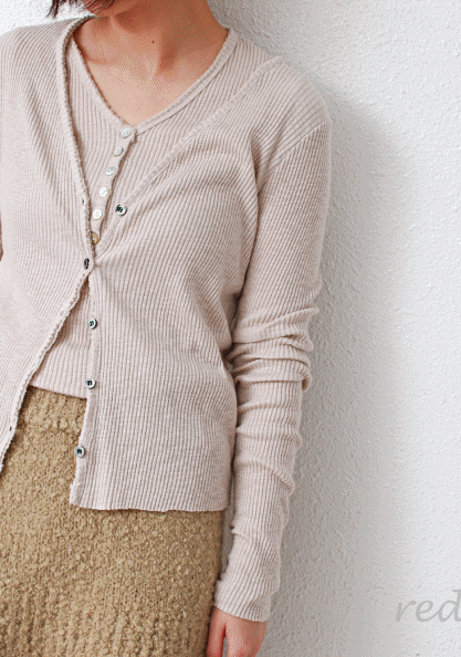 Soft ribbed cardigan-5Color-Soft and very stretchy