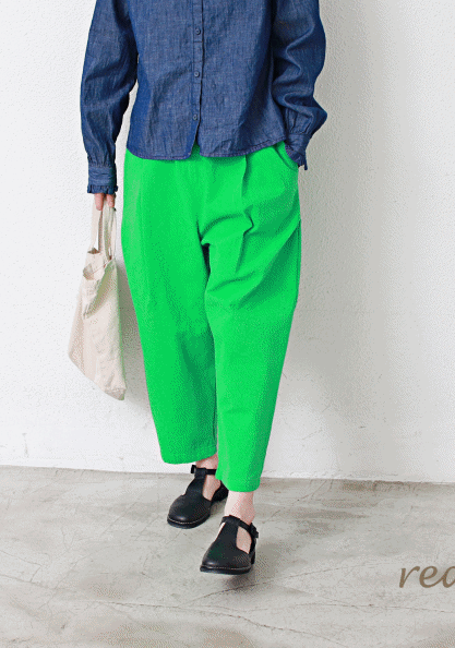 Pintuck Spring Pants-3Color