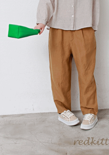 Basic Linen Pants-3Color
