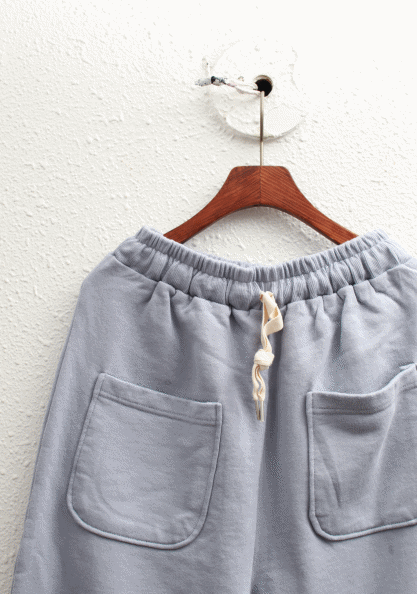Jjurimyeon Pocket Cotton Pants-3Color