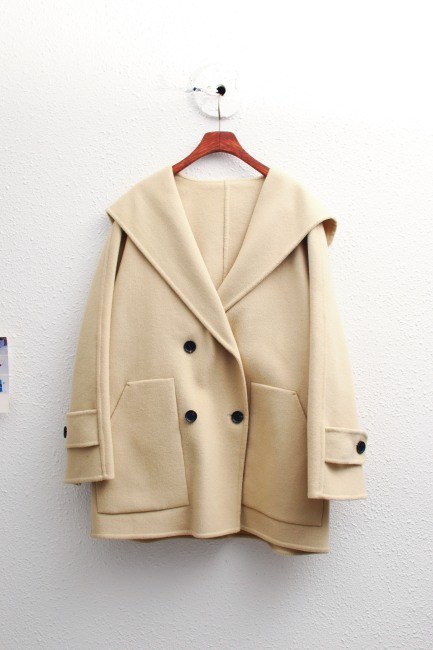 Sale-Handmade hooded coat 158000-->88000