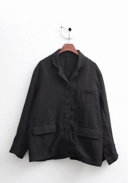 Classic Linen Jacket - 3Color