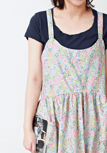 Small flower apron-2Color