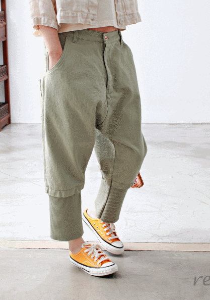 Cute Shibori Pants-2Color