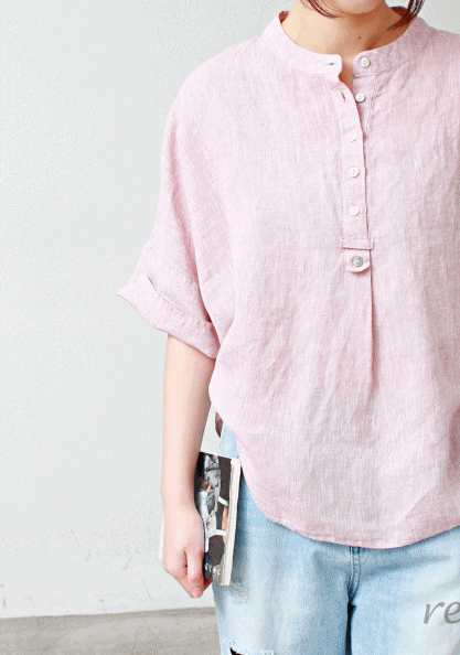 China Linen Shirt-3Color