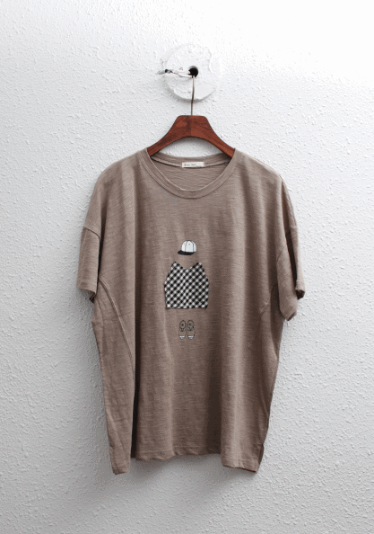 Patch Tee-3Color