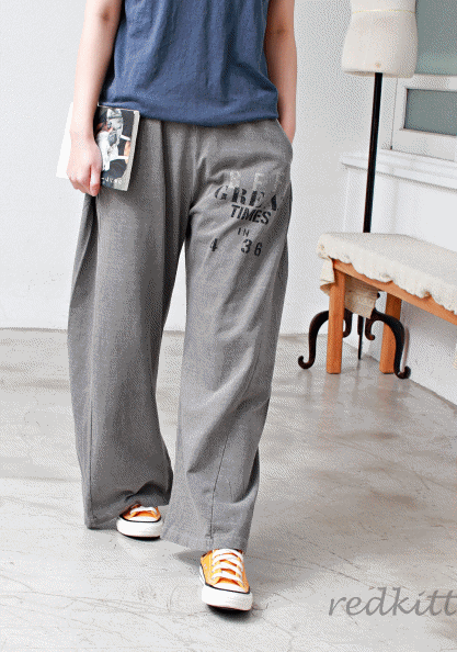 Jjurimyeon Vintage Pants-3Color