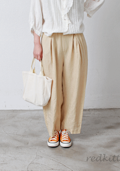Dressy Linen Pants-3Color