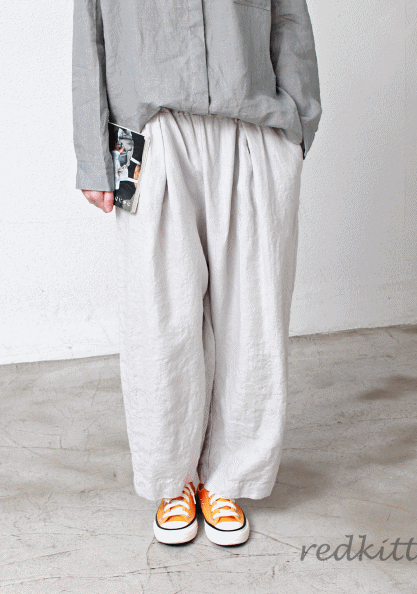 Dressy Linen Pants-3Color