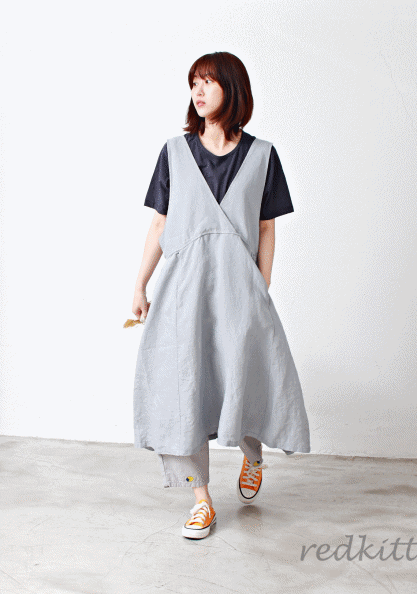Linen Giselle Dress-2Color