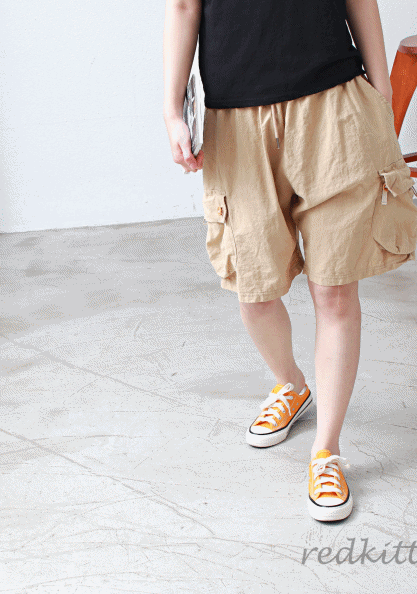 Cute Cargo Shorts-3Color