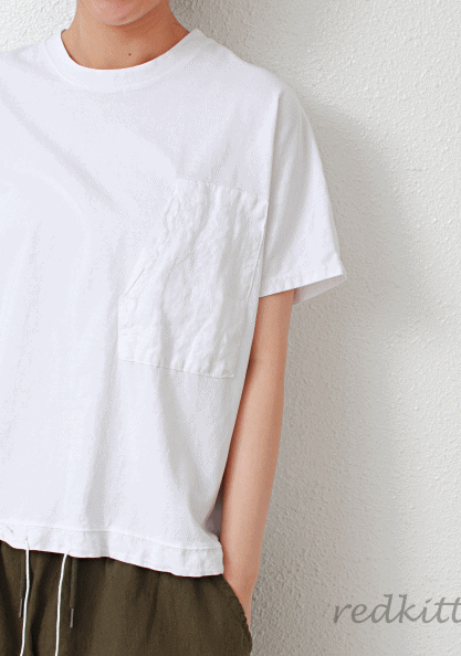 Linen Color Matching Tee-3Color