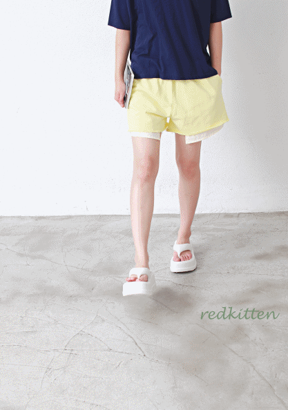 Color Short Shorts-3Color