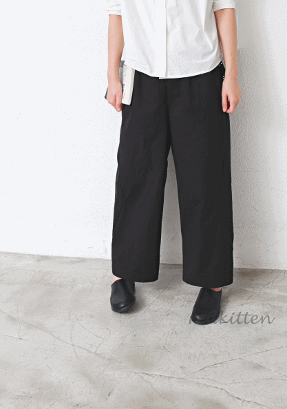 Triangle Baggy Pants-3Color