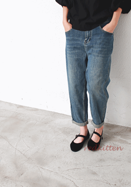 Soft folding pocket spandex jeans - soft and great spandex