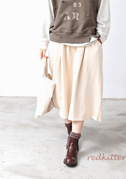 Jjurimyeon Pin Tuck Skirt-4 Colors
