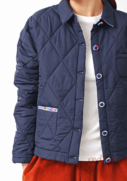 Soft padded jacket-2 colors