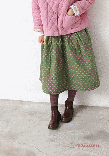 Jangkot Padded Skirt-2 Colors