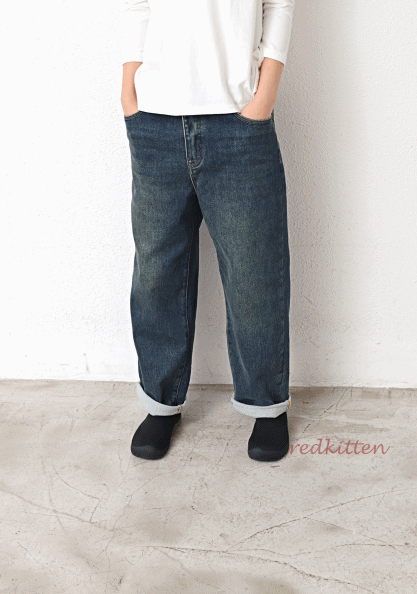 Soft spandex folding denim jeans - made of soft spandex