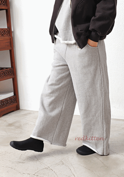 Straight brushed pants - 3 Colors