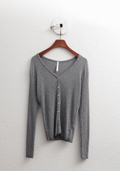 Soft ribbed cardigan - 6 colors