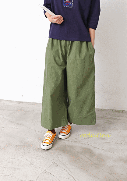 Double-sided overall pants-3 Colors