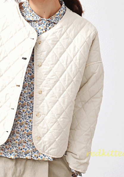 Thin spring quilted jacket-3 colors-double-sided-spring new product