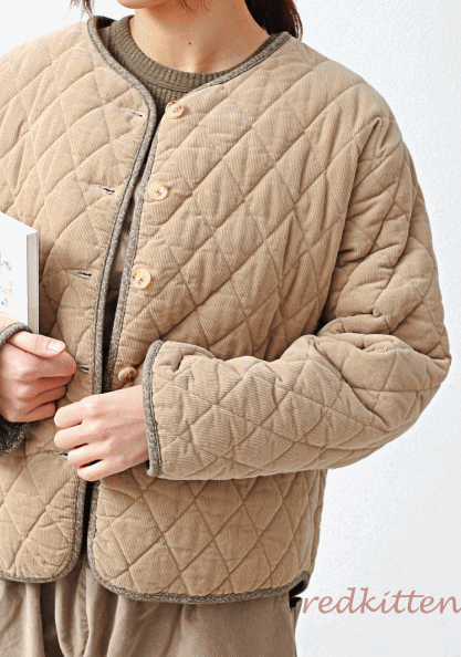 Sale-Cinnamon padded jacket-2 Colors