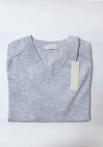 Comfortable V-neck knit-3 Colors