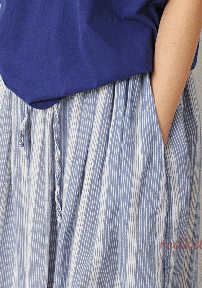 Striped Skirt-2Color