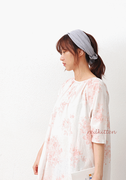 Flower Linen Dress-3 Colors