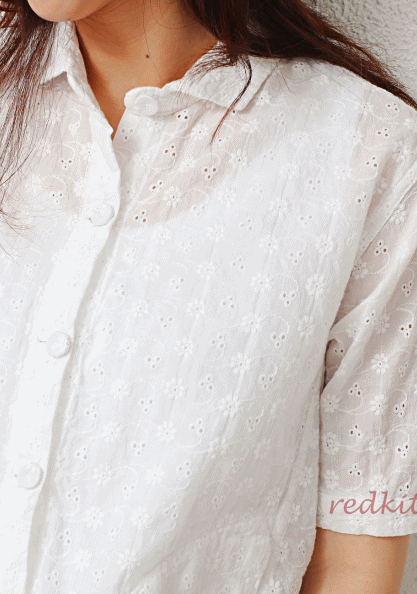 Pure cotton blouse