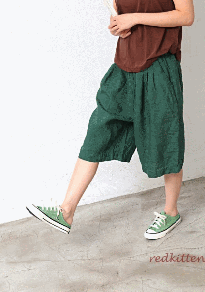 Linen Shorts-4 Colors